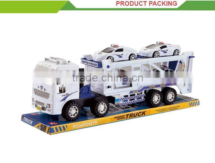 race car games police car trailer truck toy