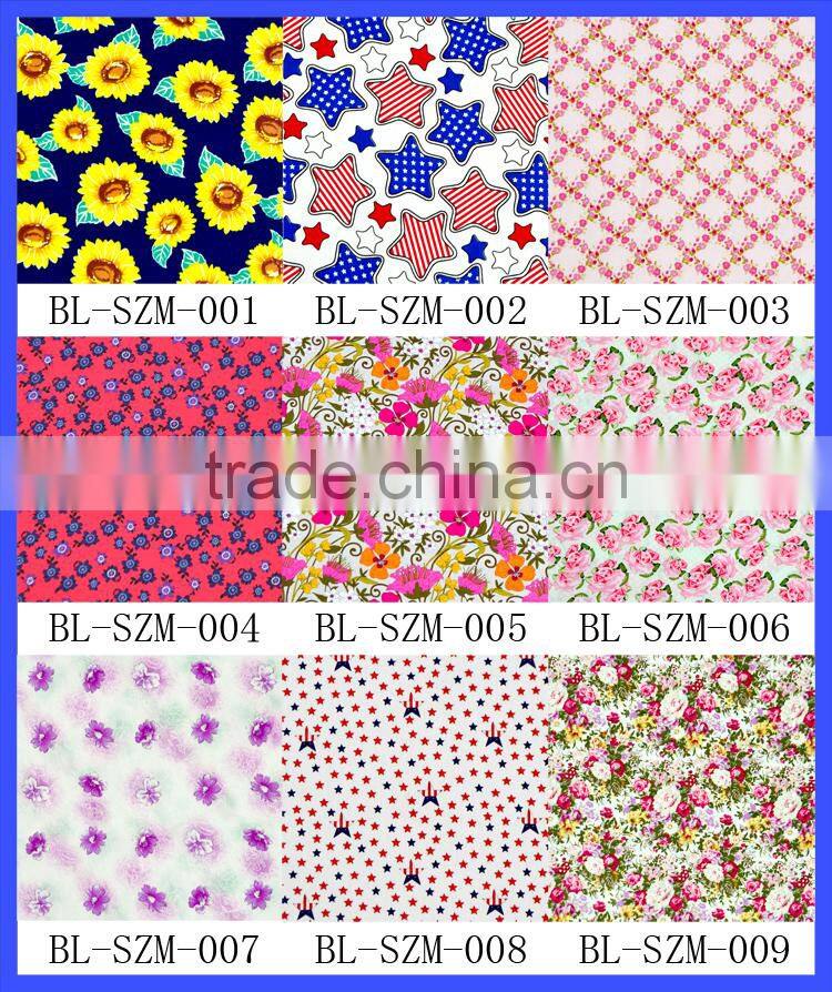 100*150cm Spandex Super Wax Printed Cotton Fabric Yiwu Factory African Print Fabric Sale