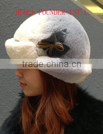FASHION LADY WINTER FUR HATS