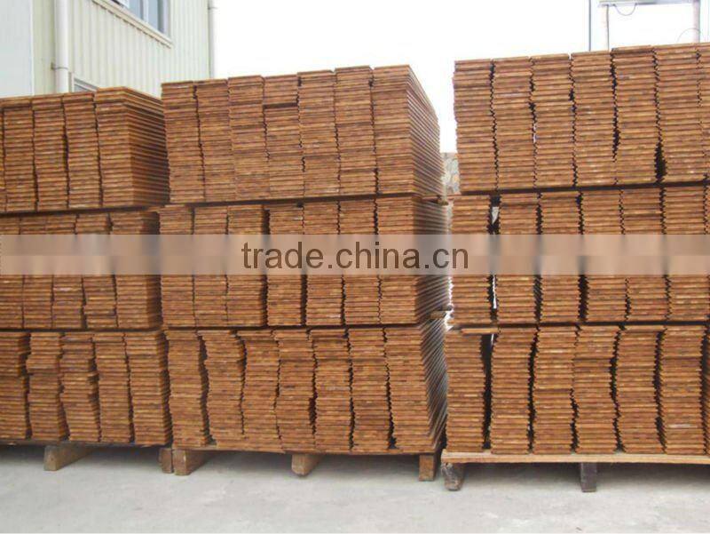 Carbonized Horizontal 2 Layers Matt Finish Bamboo Wall Panel and bamboo Ceiling With Durable Quality