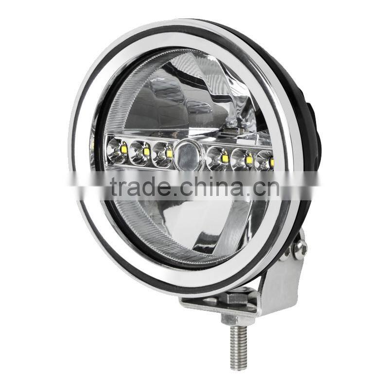 7inch DC12-48V LED Driving Lamp Offroad LED Boat Light Pot Light Head Work Light 2015