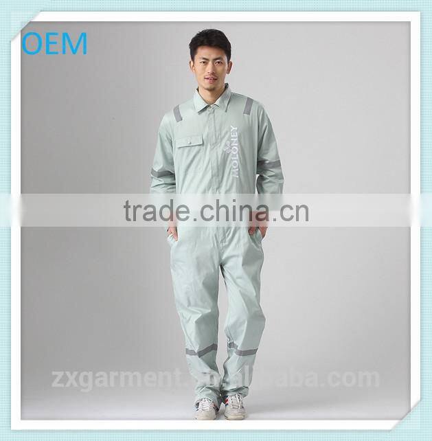 2017 ZX high quality Offshore Mens Coverall Style mechanic engineering uniform design