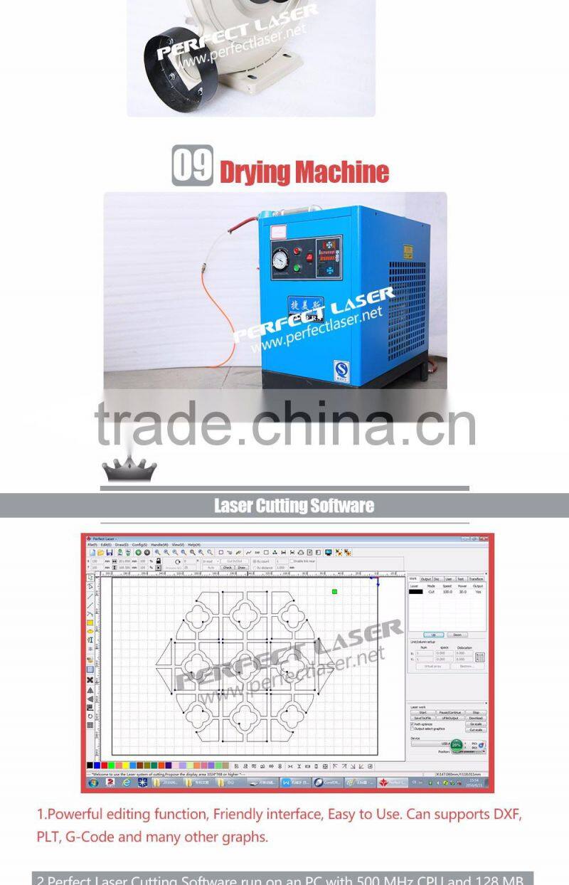 18mm Plywood Laser Die Board Cutting Machine 300w 400w to Make Plywood / Carton / Wood Package