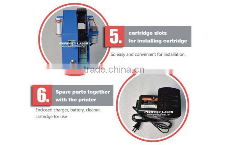 Hot-selling Handled Inkjet Printer, Inkjet Printer for Expire Box, Date Code Printing