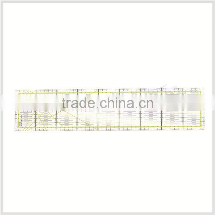 Kearing manufacture 45*10cm transplant rigid plastic quiting ruler for fashion design#KPR4510