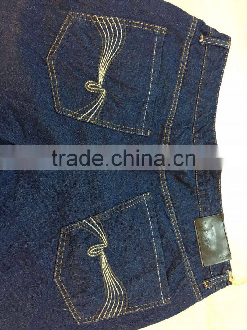 GZY Guangzhou stock lot new style wholesale jeans pant for men
