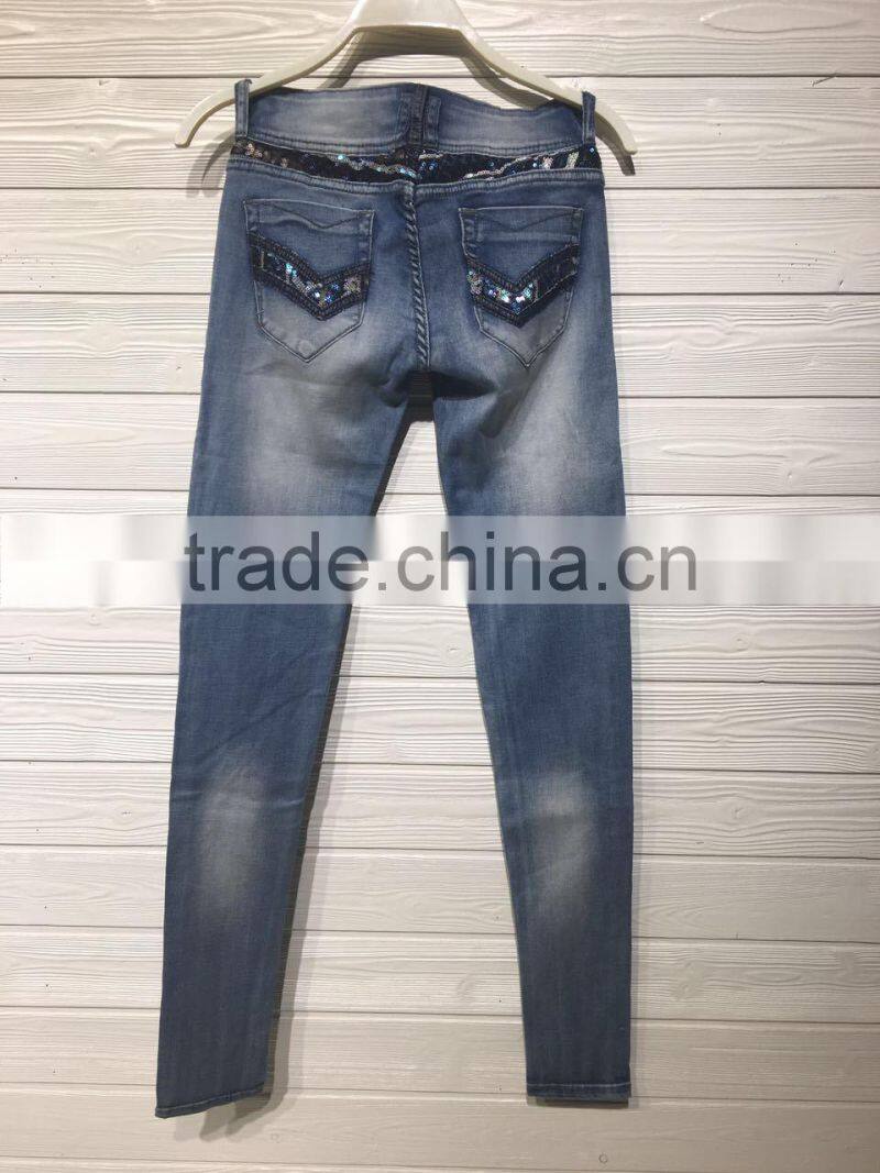 GZY summer hot sale new style women jeans 2017 stock high quality