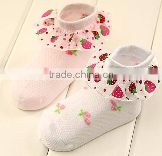 Soft Touch Cute Summer Girls Lace Baby Sock
