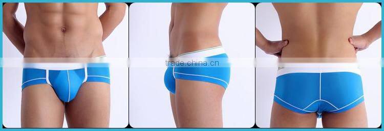 Without Logo Openly Sex Photo Men Underwear Ice Silk Briefs Custom SC24
