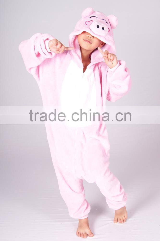 china pink pig party supplies animal mascot fancy dress costumes for kids