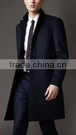 2014 Men Coat High Quality Wool Fabric