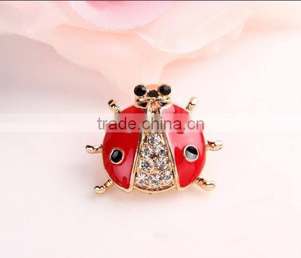 high end metal rhinestione bee brooch diy handwork bee brooch for women ball gifts 2017