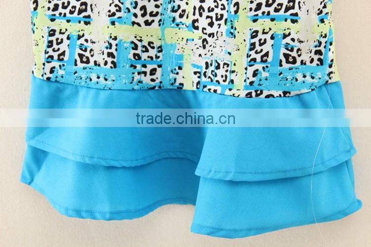 New arrival Cheapest Indian girls without dress 2017 New child clothes baby girls' suits summer Kids clothes 2-7 years old