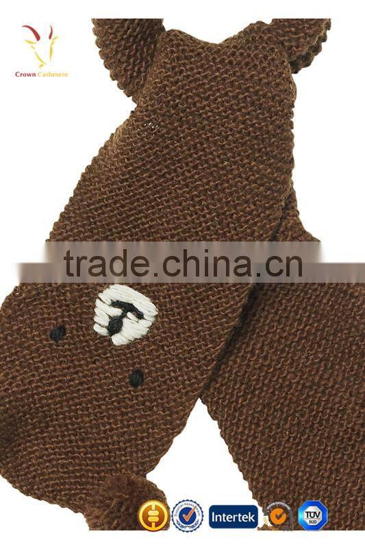 Winter Warm Cashmere Baby Set,wholesale knitted scarf beanie and glove set