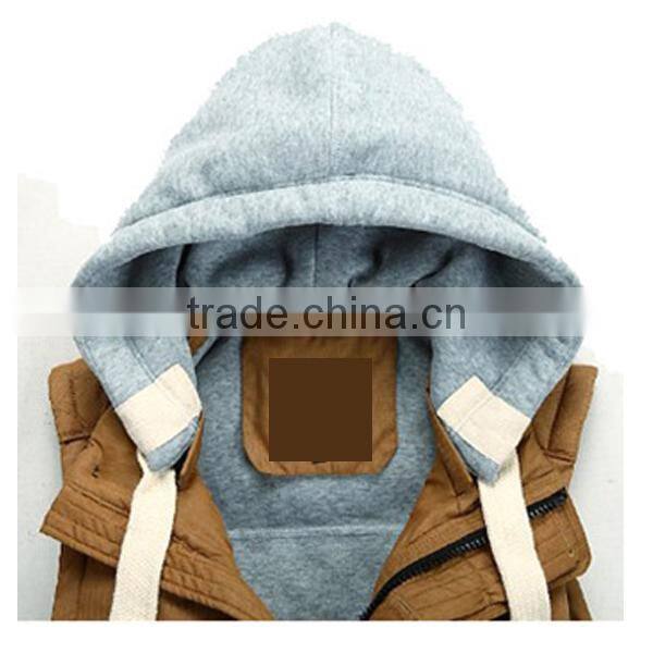 2015 Hot Selling Customized Outdoor Casual Men's Vest With Hoody,Winter Apparel