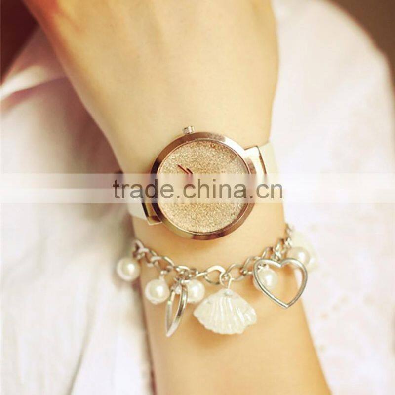 Alloy case wrist watch fashion women watch promotional quartz lady wrist watches