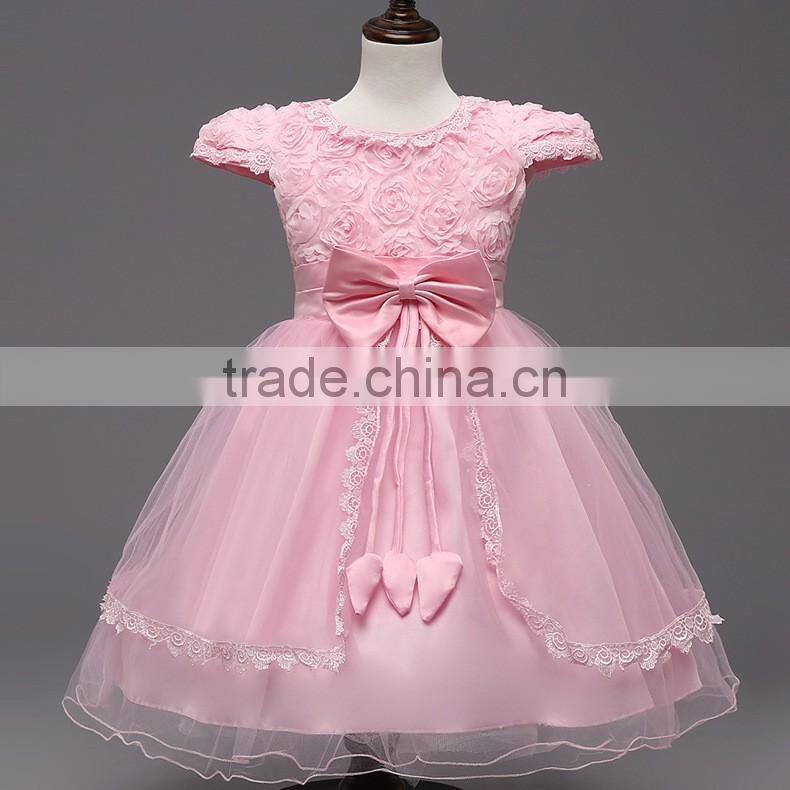 New Kids Girls Birthday Girl Dress Cute Sequin Sleeveless Vest Princess Lace Dress 11 color Baby Dresses For Girls Vestido