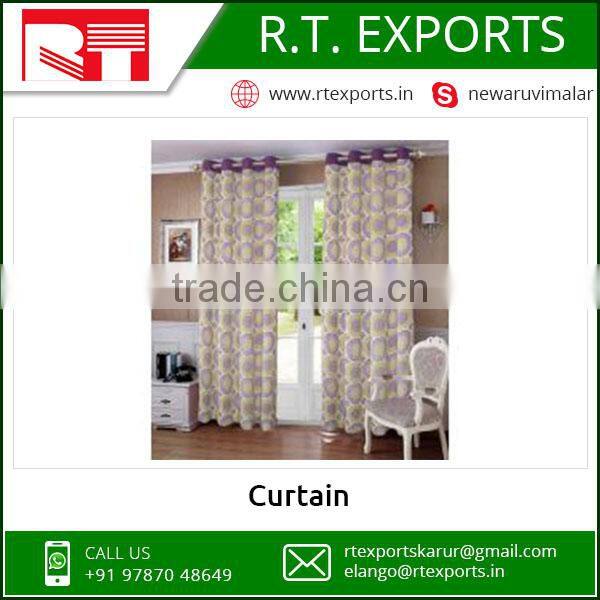 Hot Sale 100% cotton custom printed Living room curtain