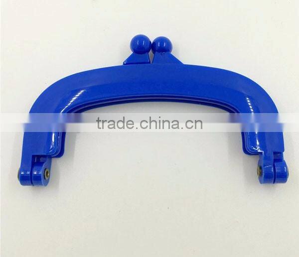 2016 new+ high quality bag accessory 10cm plastic purse frame