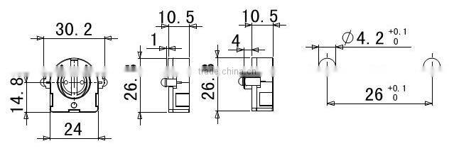 G13/T8 End fixing lampholder