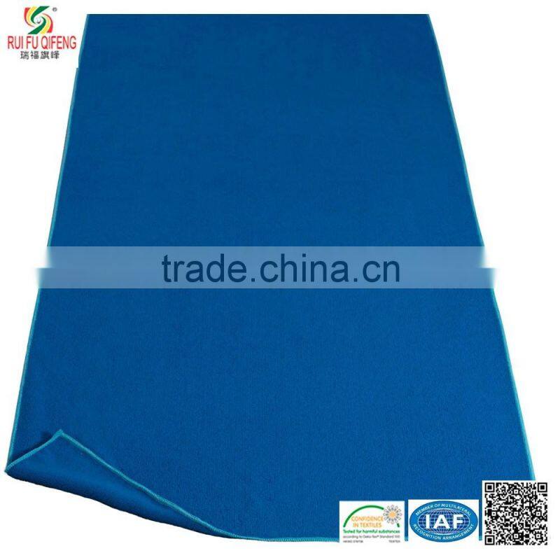 Portable light weight non-slip drying-fast hot yoga towel OEM acceptalbe