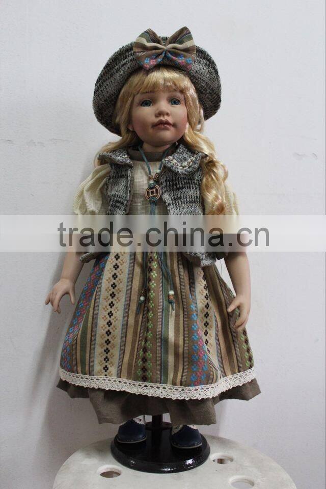 Dubai Dragonmart 2005 Ceramic Doll Porcelain Doll ,Iran Saudi,Arabic Fashion