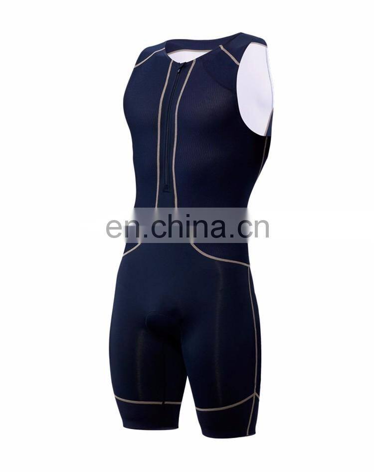 Highly breathable and high quality short sleeve triathlon wear for bike
