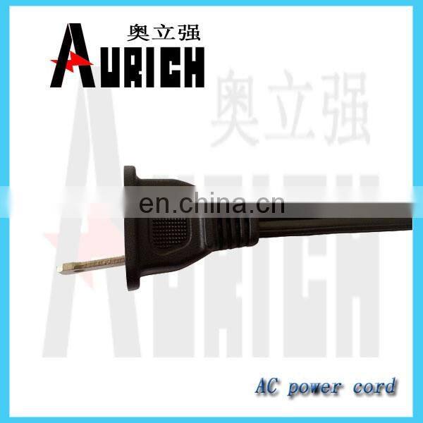 American standard ac power cord heat resistant electric wire hollow pin insulated cable retractable power extension cord