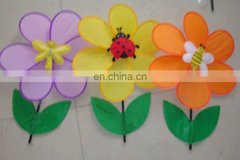 High quality best price toy windmills decorative windmill flower wind spinners