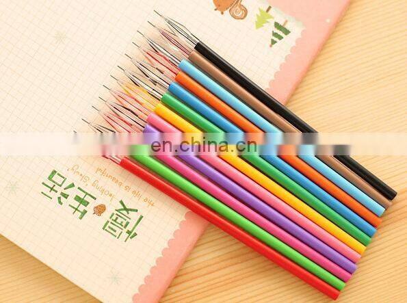 12 Colors High-grade Gel Pen Ink Refills Drill Neutral Gel Pen Ink Diamond Head Refills 0.38mm Refill Office and School Supplies