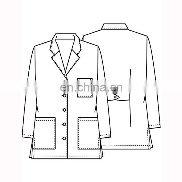 Apparels sets for doctor/hospital lab coat/hospital uniform