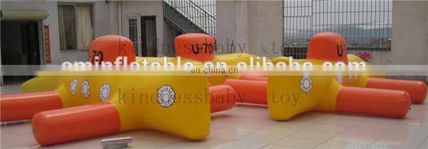 China factory directly sell ! inflatable sports on water , infaltable water totter for adults and children