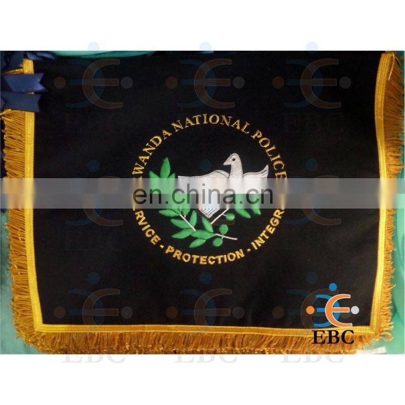 Gold Bullion Hand Embroidered Badge, patch, crest, emblem