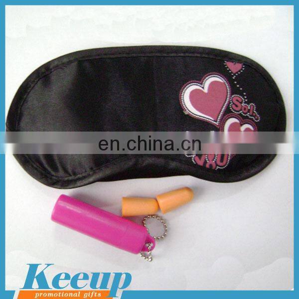Promotional Custom made China cheap satin sleep eye mask