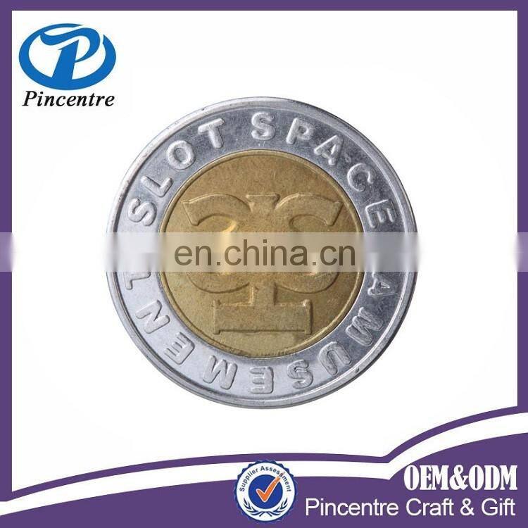 China manufacturer hot sale Colored metal cheap challenge coins