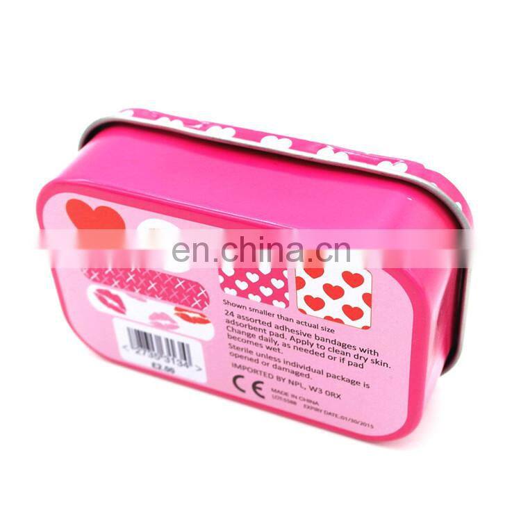 luxury tin for food packing cashew kernels