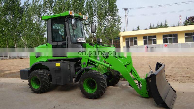 ZL10F construction mini wheel loaders with post hole digger