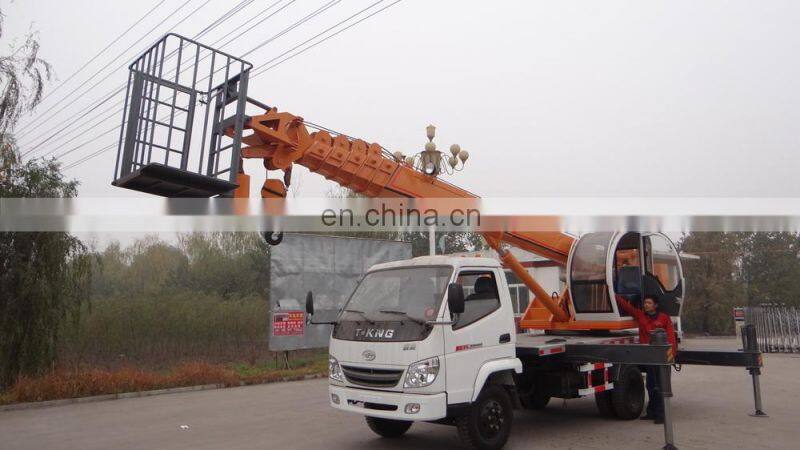 7Ton mini hydraulic truck crane