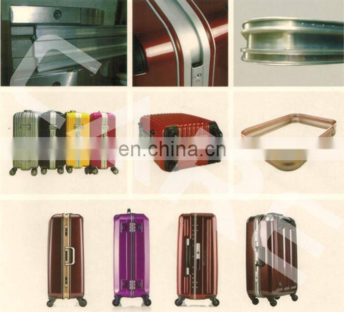 Double side Aluminum profile bending machine for tooling box frame and aluminum trolley luggage frame