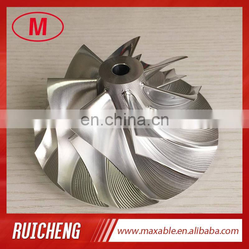 HX50 7+7 blades 71.00/99.01mm 4035887/4036317 turbo milling/aluminum 2618/billet compressor wheel for 4089860/4031411/4046127