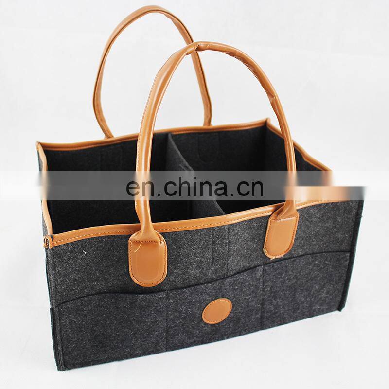 multi function custom logo printed caddi adult storage diaper bag