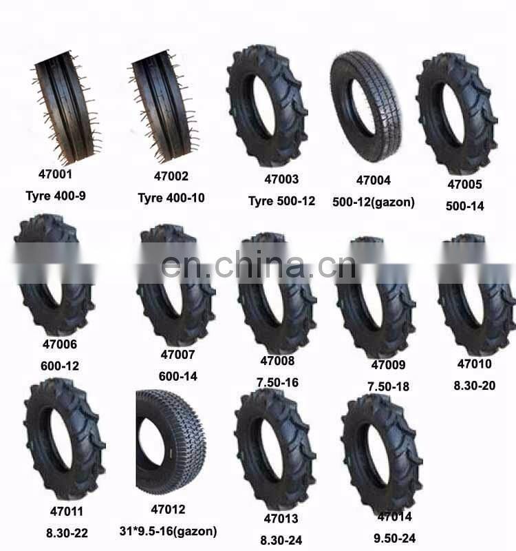 For Japanese Tractor Parts tractor spare part agricultural tyres 400-12