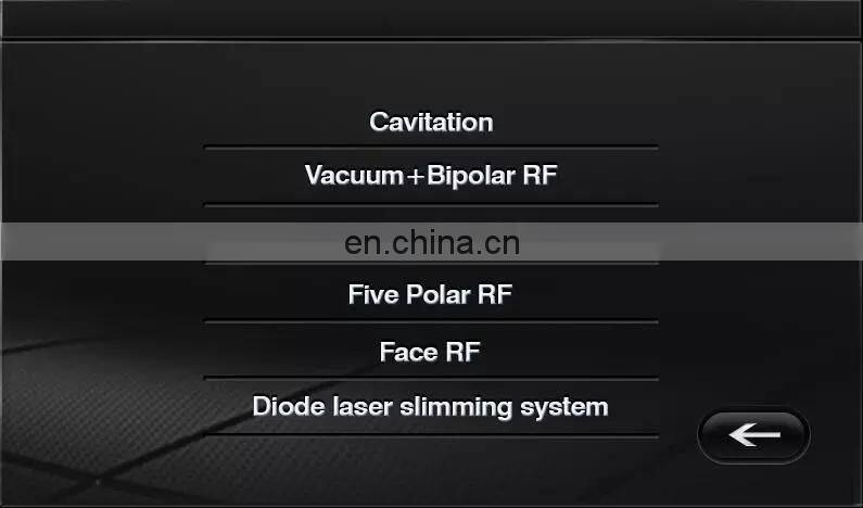 2019 ultrasound liposuction cavitation cellulite removal vacuum therapy ultrasonic slimming machine