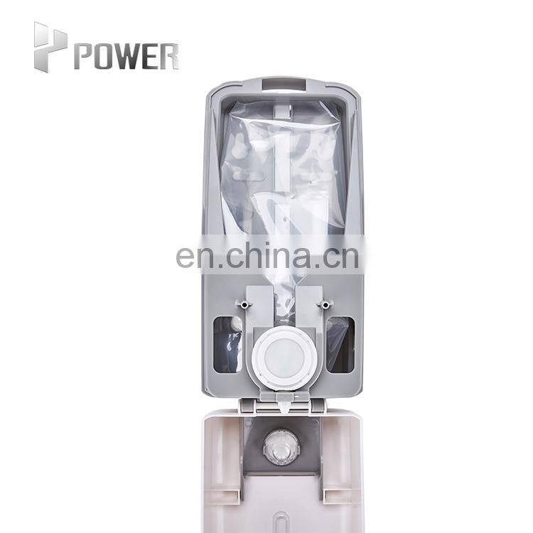 Power plastic Bag Liquid Soap Dispenser wall mounted