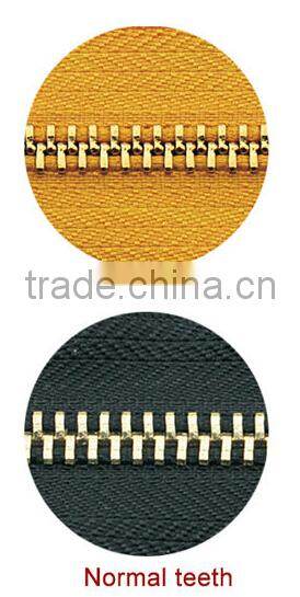 4.5#small metal teeth zipper roll