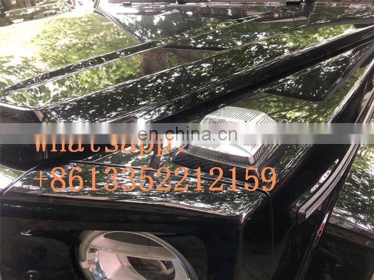 2019 year G class W464 carbon fiber material steering light base fit for G wagon W464 G500 front turning light cover