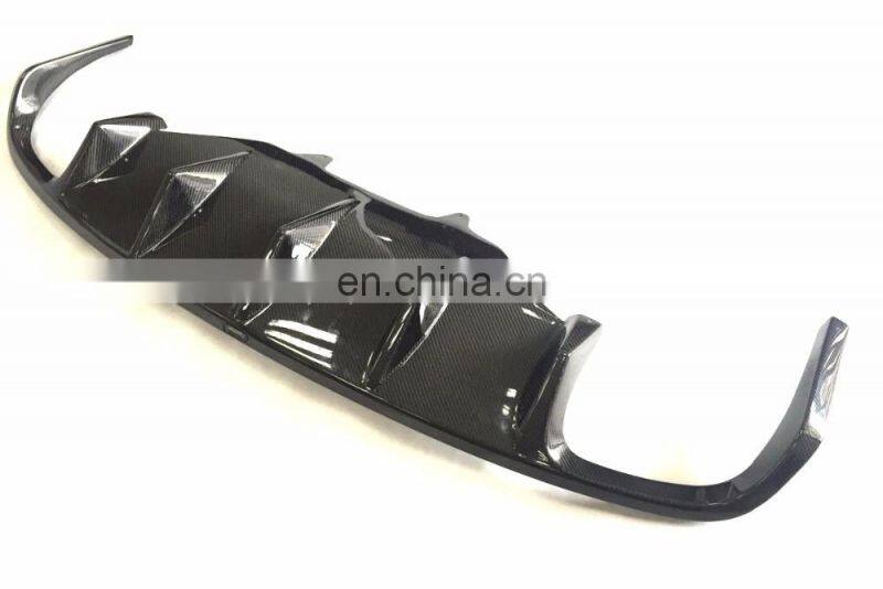 JC Style K Style Carbon Fiber Rear Diffuser For Porsche Macan 2014