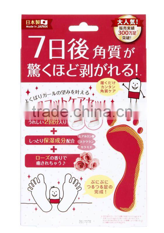 Hot Selling Japanese Foot Peeling Mask Healthy Magic Foot Mask