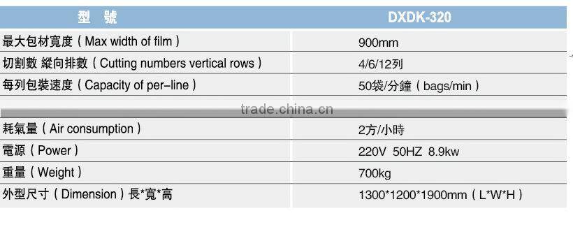 DXDK-320 for Automatic Multi-line Packaging Machine, Coffee filling packaging machine