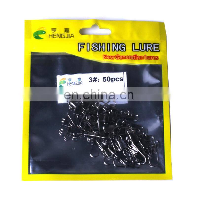 50pcs/bag Metal pin Lure fishing Buckle Tackle Accessories B Type Fishing pin